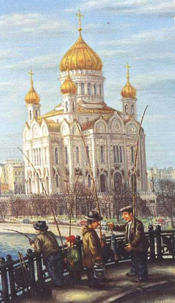 Старая Москва. Картины Сергея Васильевича Волкова